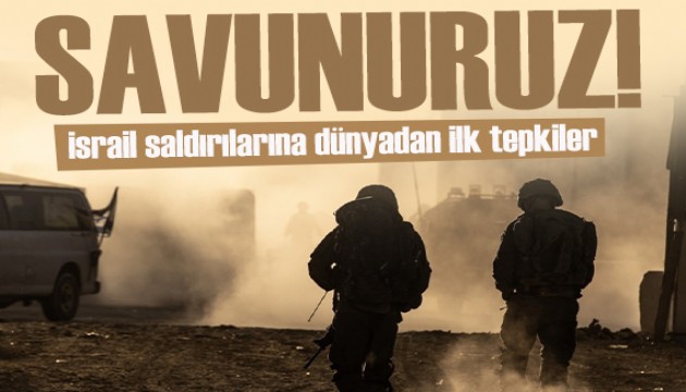 İsrail'in misillemesine dünyadan ilk tepkiler! İran yanıt vermemeli