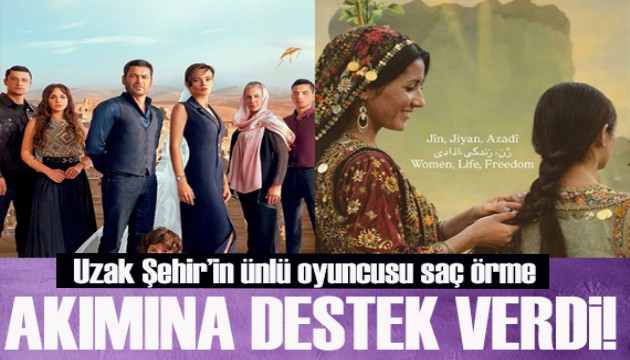 Uzak Şehir oyuncusu  DEM Parti'nin 