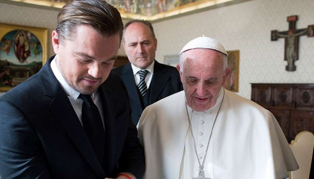 Leonardo DiCaprio'dan Papa Francis'e veda