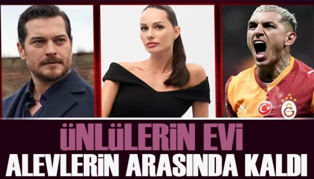Muğla'daki yangın lüks siteye sıçradı! Ünlülerin evi alevlerin arasında kaldı
