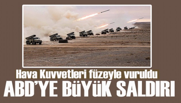 ABD Hava Kuvvetleri'nin kalbi füzeyle vuruldu