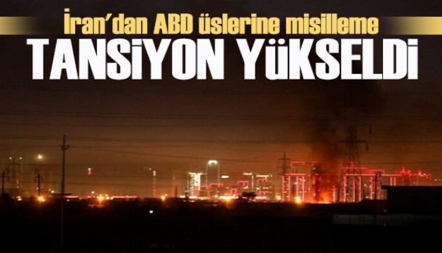 Körfez'de tansiyon yükseldi: İran'dan ABD üslerine misilleme
