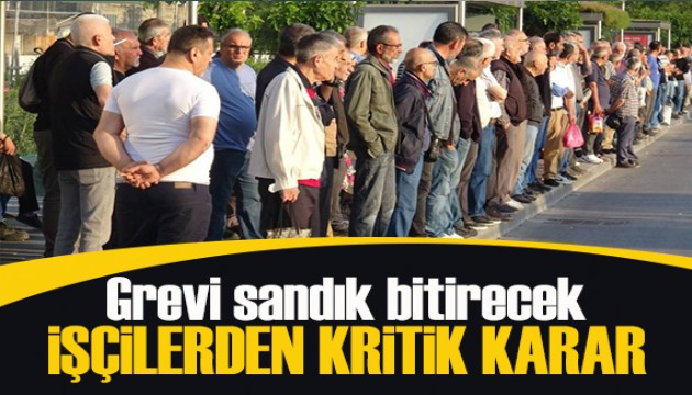 İzmir'de kritik gün: İşçiler sandık başında