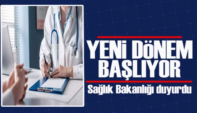 Sağlık Bakanlığı'ndan aile hekimliklerine yeni düzenleme: Artık zorunlu olacak
