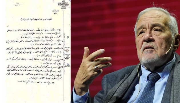 Ortaylı, Cumhuriyet'in ilan belgesini yayınladı