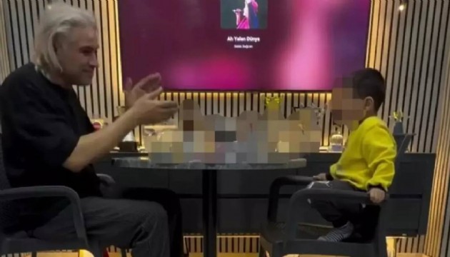 3 yaşındaki oğlunu alkol masasına oturtan baba gözaltına alındı