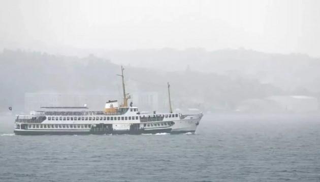 Feribot seferlerine hava engeli!