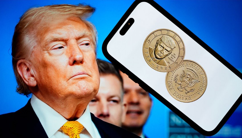 ABD'de bağımsızlığın 250. yılı dolayısıyla Trump portreli 1 dolarlık madeni para basıldı