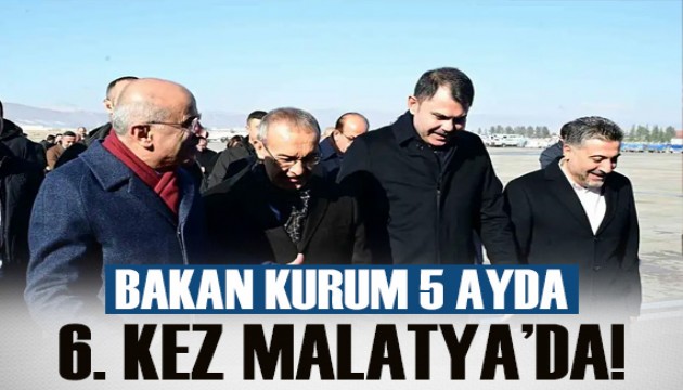 Bakan Kurum Malatya'da temaslarda bulundu