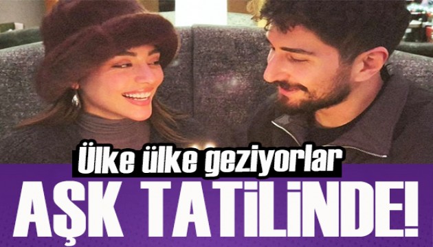 Sıla Türkoğlu ve sevgilisi Ata Ayyıldız aşk tatilde!