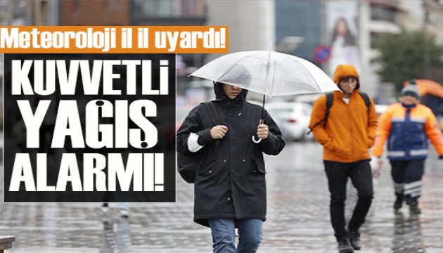 Meteoroloji il il uyardı: Gök gürültülü sağanak bekleniyor