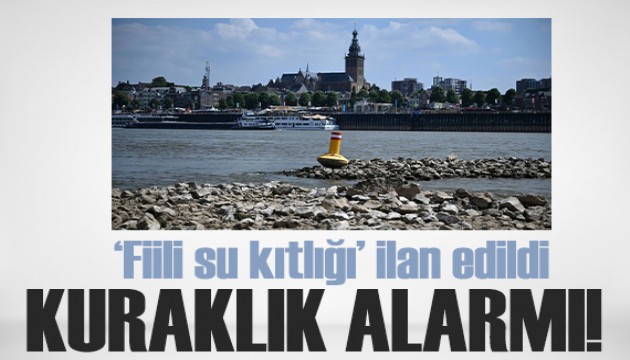 Hollanda'da kuraklık alarmı: 