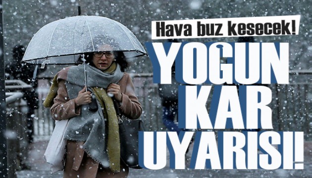 Meteoroloji'den 19 il için sarı kodlu uyarı: Kar yağışı bekleniyor