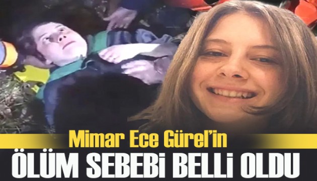 Mimar Ece Gürel'in ölüm sebebi belli oldu