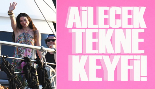 Demet Özdemir'in aile tatili çok konuşulur!