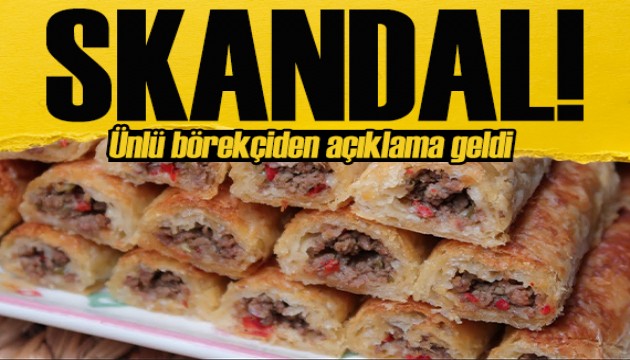 İstanbul'un meşhur börekçisinde skandal!