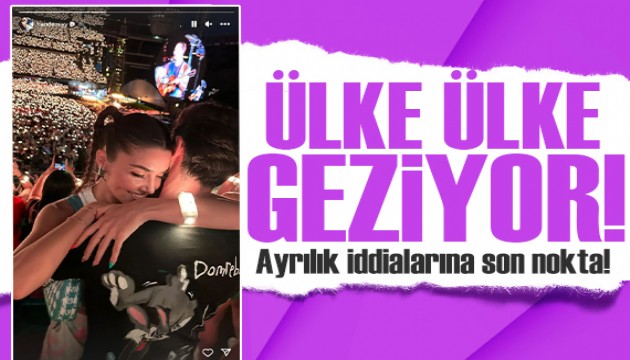 Hande Erçel ile Hakan Sabancı'dan ayrılık iddialarına İspanya'dan yanıt