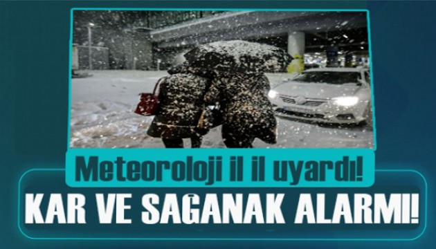 Meteoroloji'den çığ, buzlanma ve don uyarısı