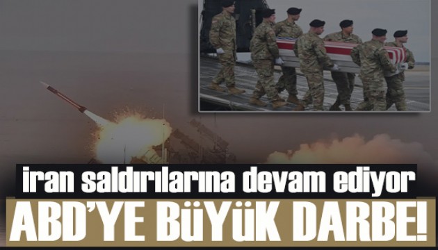 ABD'ye büyük darbe: İran saldırılarına devam ediyor