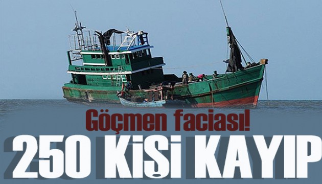 Andaman Denizi'nde göçmen faciası: 250 kişi kayıp