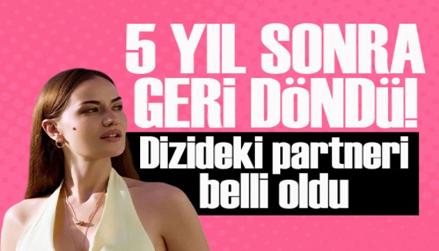 Fahriye Evcen, 5 yılın ardından iddialı dizisiyle geri dönüyor! Partneri belli oldu