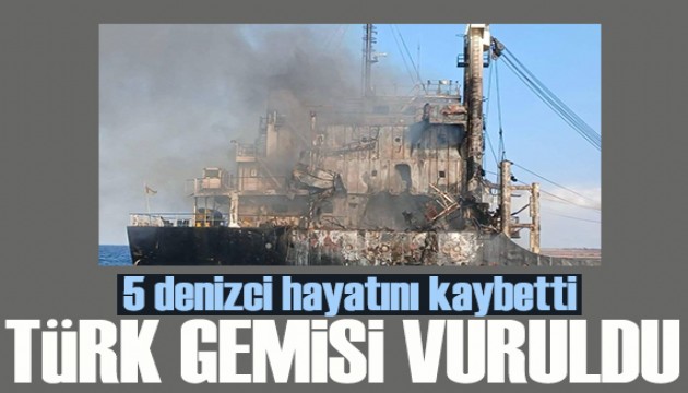 Rusya, Türk şirkete ait gemiyi Odessa açıklarında vurdu