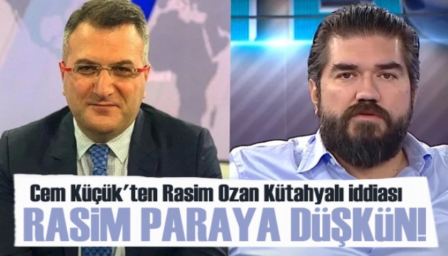 Cem Küçük'ten Rasim Ozan Kütahyalı iddiası!