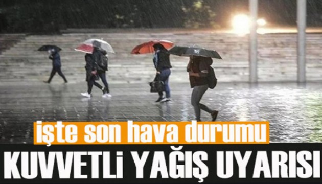 Ramazan Bayramı'n da kuvvetli yağış uyarısı!