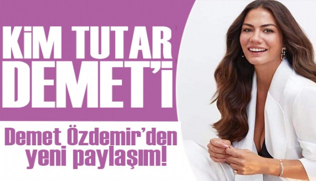 Demet Özdemir'in pozlarına beğeni yağmuru