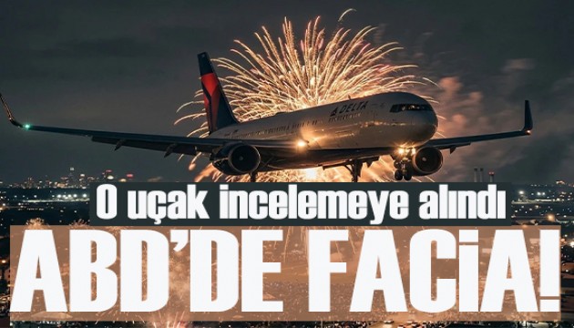 ABD'de yolcu uçağına iniş anında havai fişek isabet etti: Uçak incelemeye alındı