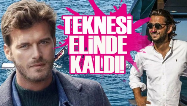 Kıvanç Tatlıtuğ'un 80 milyonluk teknesi elde kaldı
