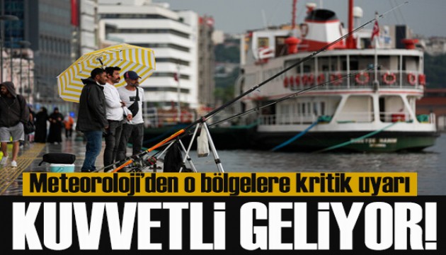 Kuvvetli yağmur geliyor! Sıcak havaya aldanmayın