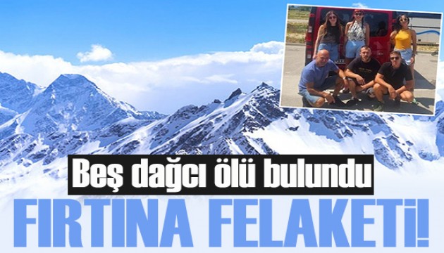 Rusya'nın en yüksek dağında fırtına felaketi! Beş dağcı ölü bulundu