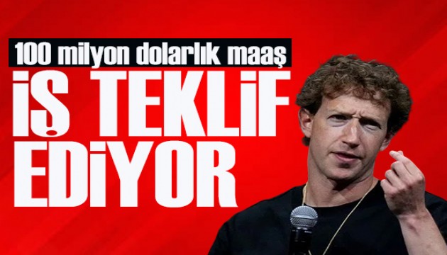 Zuckerberg'den 100 milyon dolarlık maaş