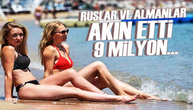 Antalya'ya turist akını