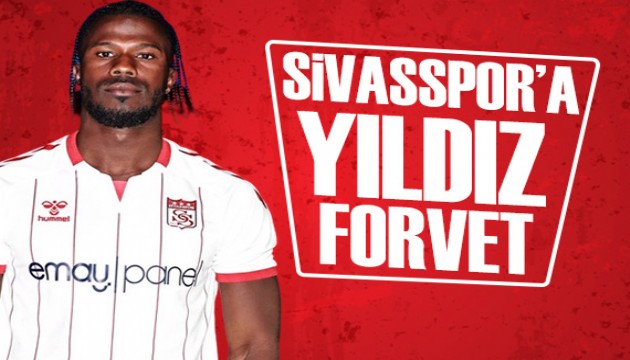 Sivasspor'a Senegalli yıldız forvet