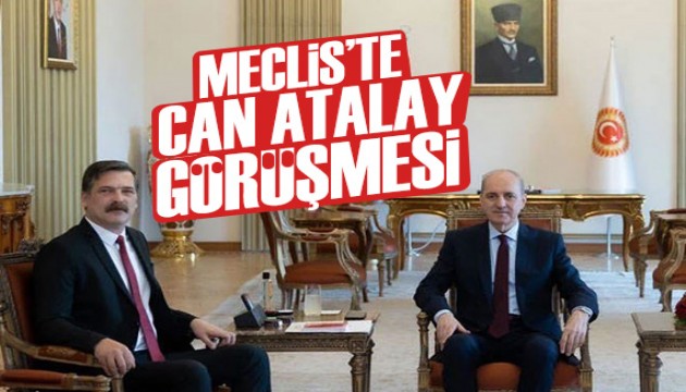 TBMM Başkanı Kurtulmuş ile Erkan Baş'tan kritik Can Atalay görüşmesi