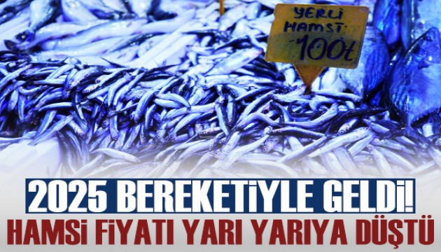 2024'te 200 TL olan hamsi 100 TL'den satılıyor