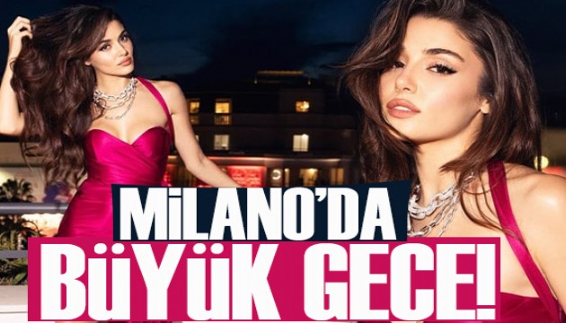 Hande Erçel Milano Moda Haftası'nda gündem oldu!