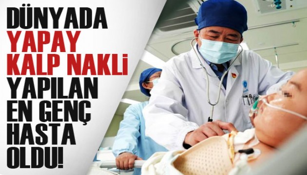 7 yaşındaki hasta, dünyada yapay kalp nakli yapılan en genç kişi oldu