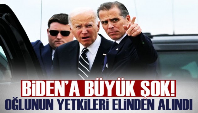 Biden oğlu Hunter Biden'ın başkentte avukatlık lisansı askıya alındı