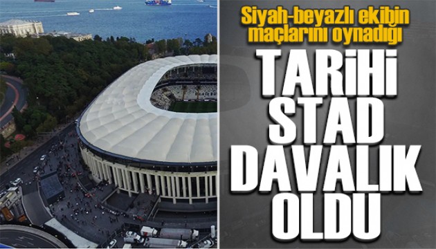 Beşiktaş'ın tarihi stadı davalık oldu!