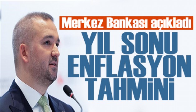 Merkez Bankası açıkladı: Yıl sonu enflasyon beklentisi belli oldu