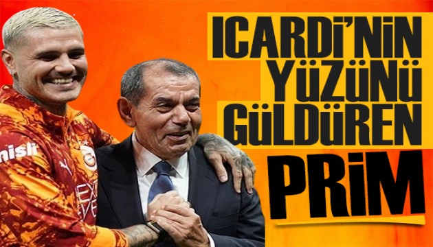 Mauro Icardi'nin yüzünü güldüren prim