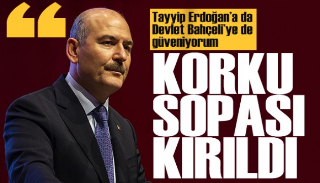 Soylu'dan net mesaj: Türkiye, Suriye'de yıllardır dayatılan korkuyu kırdı