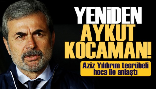 Fenerbahçe'nin yeni hocası Aykut Kocaman! Gözler Cuma gününde