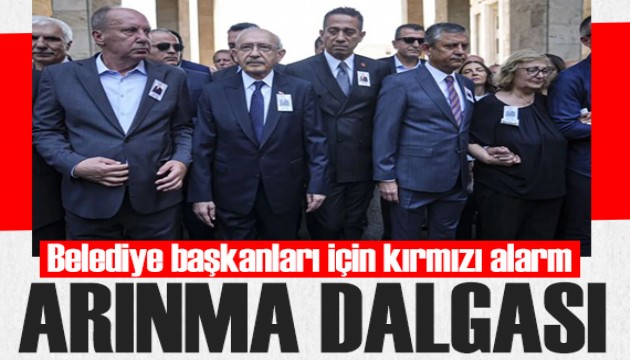 CHP'de arınma dalgası büyüyor! Sıra belediye başkanlarında