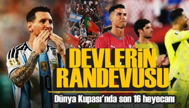 Dünya Kupası'nda son 16 heyecanı