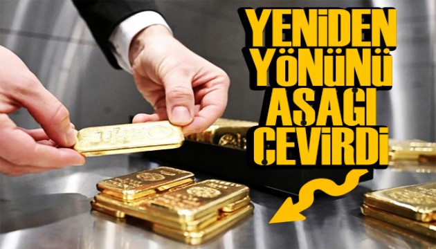 Altın yatırımcısının bekleyişi sürüyor! Altın yönünü bir kez daha aşağı çevirdi