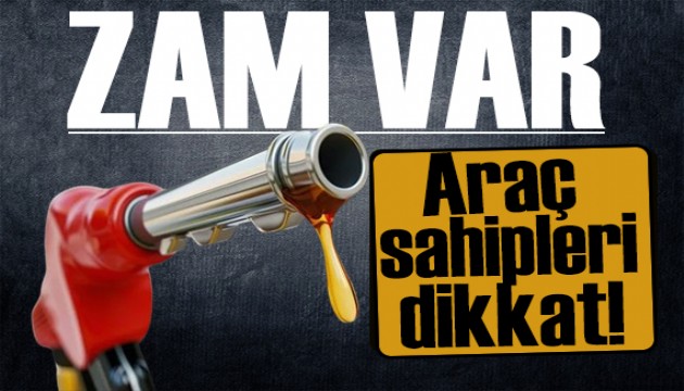 Akaryakıta bir zam da ÖTV'den geliyor